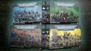 Warhammer 40,000 Christmas 2026 Battleforce boxes: Champions of Fenris, Helhunt Lance, Indomitus Task Force and Armoured Blitzmob