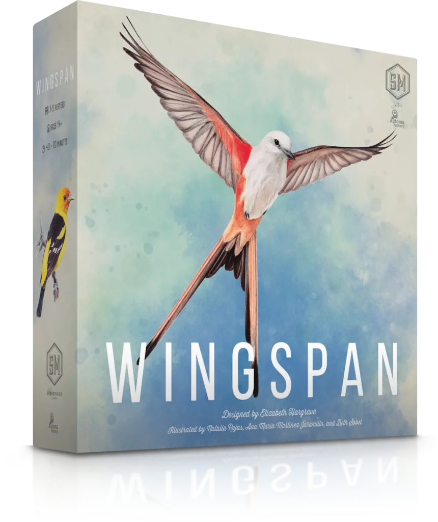 Wingspan board game box